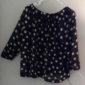 SHEER CHIFFON BUTTON FRONT